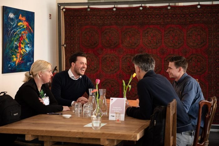 Sybe Rintjema in gesprek